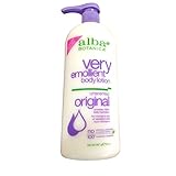 Alba Botanica Very Emollient Unscented Body Lotion 32 oz