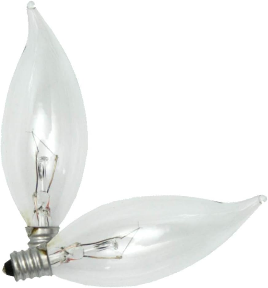 Sylvania 13316 - 25B10C/DL/BL 120V B10 Decor Torpedo Light Bulb