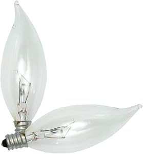 Sylvania 13316 - 25B10C/DL/BL 120V B10 Decor Torpedo Light Bulb