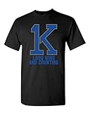 1K Coach K Bold Wins And Counting Basketball DT Adult T-Shirt Tee