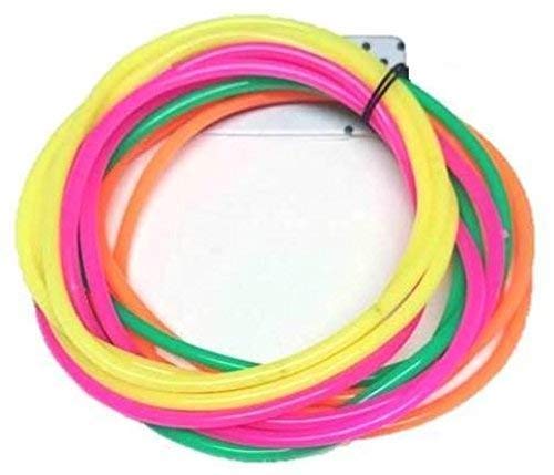 Molly & Rose 12 x Neon UV Gummy Bangles