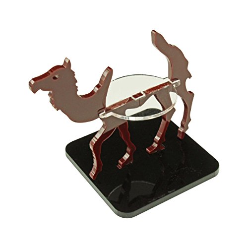 Litko Game Accessories Camel Character Mount with 2 inch Square Base, Brown