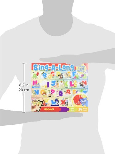 MasterPieces Sing-A-Long Sound Alphabet Song Sound Floor Puzzle, 24-Piece