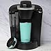 MIRA 12 oz Coffee Travel Tumbler - Vacuum Insulated Stainless Steel with Easy-Press Lid - Temperature Control Cup - Teal