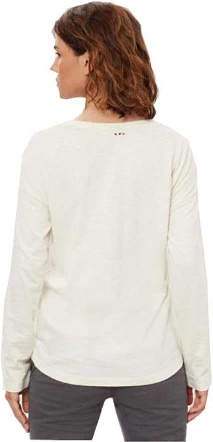 tee shirt blanc manche longue femme