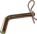 RanchEx 102281 Bent Hitch Pin - Multifunctional Use 3/8" in Diameter, 3" Usable Length