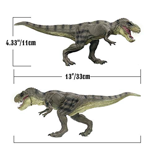 Zooawa Small Dinosaur Figure Model Realistic Dinosaurs Toy for Kids Boys and Toddlers - Celadon