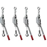 AMERICAN POWER PULL CORP 18500 Cable Puller, 1-Ton (4)