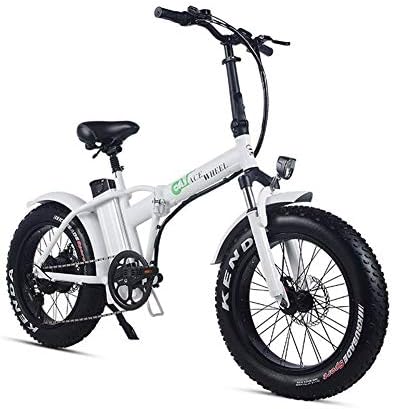 XXCY Folding Electric Bike 500w 48v 15ah 20" * 4.0 Fat Tire e-bike LCD Display with 5 Levels pas speed