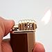 Mrs. Brog Leather Tobacco Pipe Lighter and Czech Tool - All in One - Model LGHT08 Gold Brown
