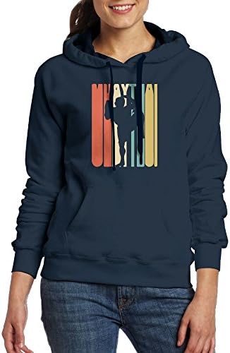Rasta Muay Thai Funny Casual Women Hoodies Long Sleeve Drawstring Sweatshirt S