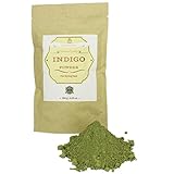Pure & Natural Indigo Powder for Hair (3.53 oz) I Ecologically Produced & Harvested Herb with High Grade Natural Dye to get Black Hair for Both Men & Women