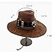 Lonme McCree Hats Cosplay Game OW Accessory Fancy Cowboy Hat Caps Brown