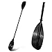 Naviskin Black 87-Inch Aluminum Shaft PP Blade 2 Pieces Construction Kayak Paddles
