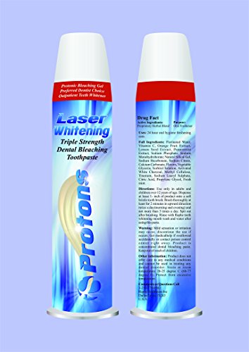 Triple Strength Laser Whitening Dental Creme and Teeth Bleaching Paste For Professional Use 50ml