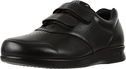 Apex Mens 10.5XW Double Velcro‎ Strap Black Leather Shoes Amazon.com | Apex Men main image 4