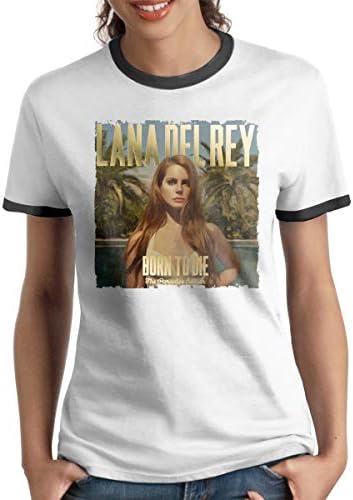 Women Lana Del Rey Born to Die Loose Leisure Short Sleeve T-Shirt