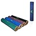 AURORAE Synergy 2in1 Hot Yoga Mat with integrated Non Slip Microfiber Towel. No Slipping No Bunching/Odor Patent Protected, Machine Washable