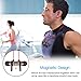 Bluetooth Sport Headphones, Stereo Magnetic Wireless Earbuds with HD Mic Bluetooth 4.1 and Secure Fit Noise Isolating Headsets IPX5 Sweatproof in Ear Earphones for Running Gym Workout (Gold-New)thumb 4