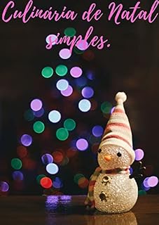 Livro Culinária de Natal Simples