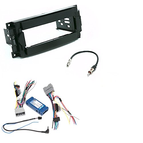 Chrysler Dodge Jeep Single Din Dash Kit for Radio Stereo Install Installation PAC RP4-CH11 Radio Replacement Interface for Chrysler Dodge Jeep Retain Controls
