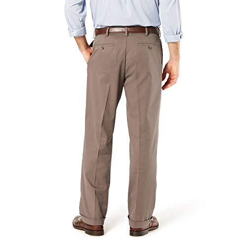 dockers men's relaxed fit comfort khaki pants d4