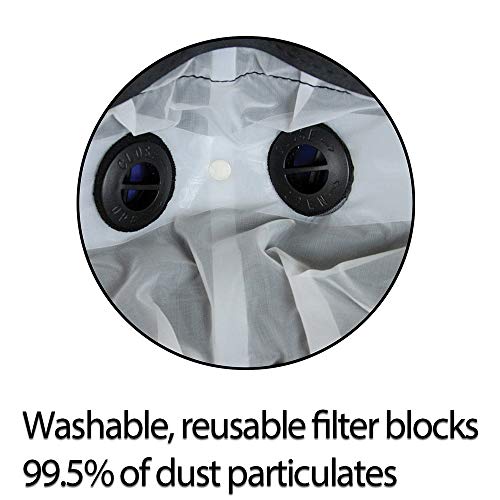 ATV Tek Pro Series Rider Filtered Dust Mask (Tan/Black, Universal)