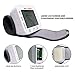Blood Pressure Monitor Fully Automatic Accurate Wrist Blood Pressure Monitor 180 Reading Memory with Large LCD Display&Adjustable Cuff for Home Use