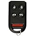 KeylessOption Key Fob Replacement for 2005 2006 2007 2008 2009 2010 Honda Odyssey Remote, 5-Button OUCG8D-399H-A, Programming Guide Included
