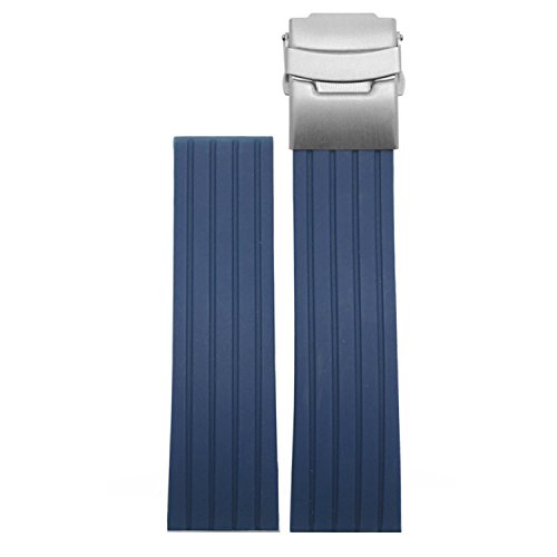 Ton charme waterproof soft silicone fringe watch strap …