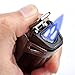 Torch Lighter,Refillable Torch Butane Lighter,Triple Jet Flame Lighter Fluid Gas Butane Torch Lighter lcfun 3 Jet Torch Lighter with Punch Cutter-Butane NOT Included