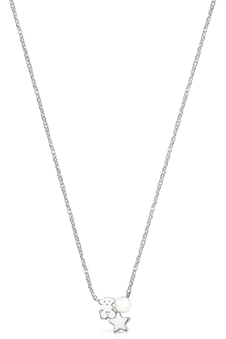 Ley 925 Colgante Tous Oso Corazon Collar Oso De Plata Tous Collar