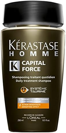 Amazon ケラスターゼ Ho オム バン キャピタルフォルス メンズ用 薄毛対策 250ml 並行輸入品 ケラスターゼ Kerastase シャンプー 通販