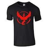 Pokemon Go Team Valor Black Shirt (Large)