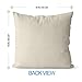 AVOIN Christmas Candy Canes Throw Pillow Cover, 18 x 18 Inch Winter Holiday Cushion Case Decoration for Sofa Couch