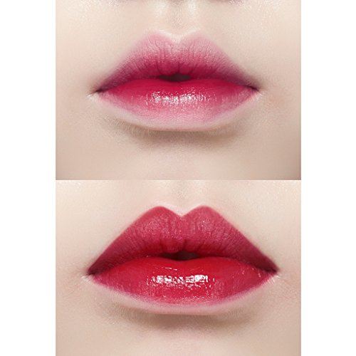 ETUDE HOUSE Dear Darling Water Gel Tint 4.5g # PK002 Plum Red - Long Lasting Vivid Lip Color, Mineral and vitamin Extract Makes Lips Moist and Fresh