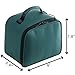 Lunch Box for Women Men Adult Leakproof Lunch Bag Reusable Neoprene Cooler Insulated Lunch Organizer Tote with Drink Holder for Hot Cold Food Fits 9 Cans for Picnic Work Model Green