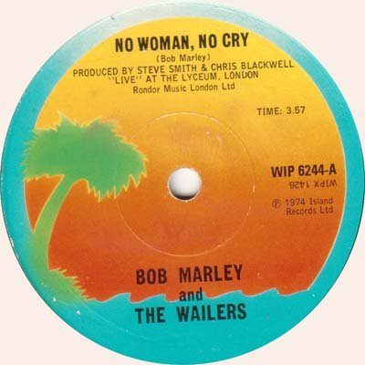 Bob Marley & The Wailers - No Women No Cry/kinky Reggae Vinyl 7