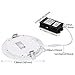 TORCHSTAR Premium Series 6 Inch Ultra-Thin LED Recessed Light with Junction Box, 13.5W Dimmable LED Canless Recessed Ceiling Lights Slim, ETL & ES Listed, CRI90, 5000K Daylight, White, Pack of 6