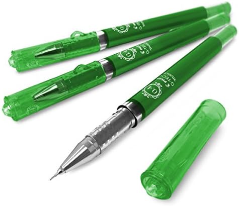 Pilot Maica - G-TEC-C Ultra Fine 0.4mm Rollerball Pen - Green Ink - Set of 3