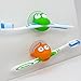 CHERABOO - Hurley Hippo & Friends Kids Toothbrush Holder Set - Great Stocking Stuffer!