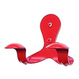 SmartHook ColorZ Garment Friendly Double Hook (Each, Signal Red)