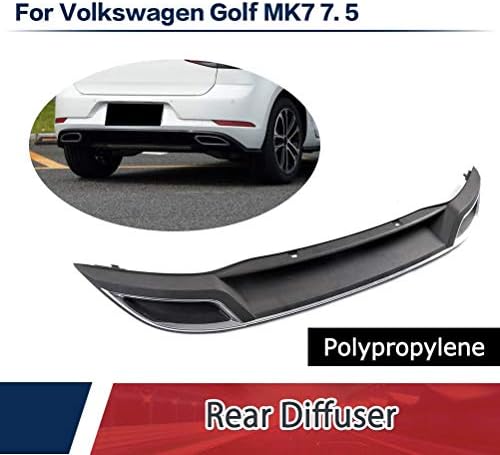 JC SPORTLINE fits for Volkswagen VW Golf 7 MK7 /7.5 Rear Diffuser Lip 2017-2018