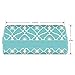 LapGear Designer Tablet Pillow Stand with Phone Pocket - Aqua Trellis - Fits Most Tablet Devices - Style No. 35512