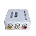 New Wayzon HDMI To RCA Composite AV+ Audio Toslink Spdif Coax Mini Converter For TV/PC/PS3/Blue-Ray DVD 1080P