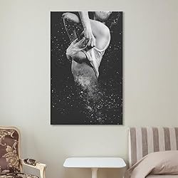Black And White Woman Sexy Aesthetic Poster Posters