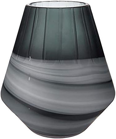 Vase_Hand blown glass Modern simplicity black Home Accessories European Ornaments Crafts Handmade Modern Decorative Size