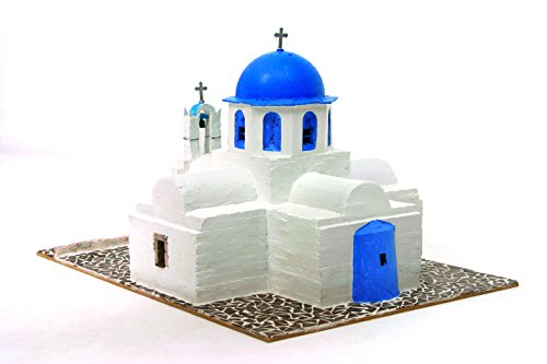 DOMUS-KITS Domus kits40551 MaÃstab 1: 127 cm Geographie Griechisch-orthodoxe Kirche Agios Kirche Modell – Bild 3