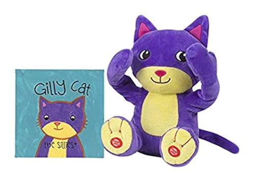 HearthSong 730036-CAT Talking Peek-A-Boo Sillies Interactive Speak