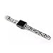 SD Trading Watch Leather Band, Christmas Glittery Bling Replacement Wristband Compatible 38mm Series 1/Series 2/Series 3 (Silver, 38 mm)